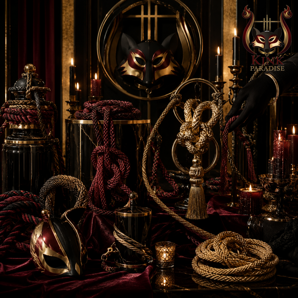 Shibari (déjeuner kinky)